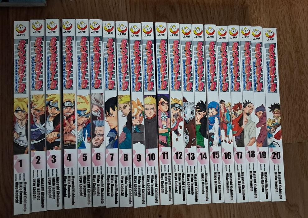 Boruto cała seria komiksy 1-20 manga
