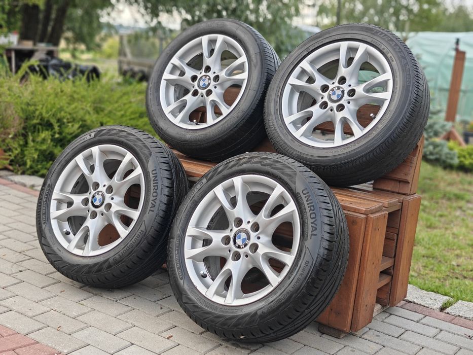 Komplet kół do Bmw 5x120, 205/55/16 (Bmw E46, E87, E90, E36) Seria 3/Seria 1 (Felgi/koła)