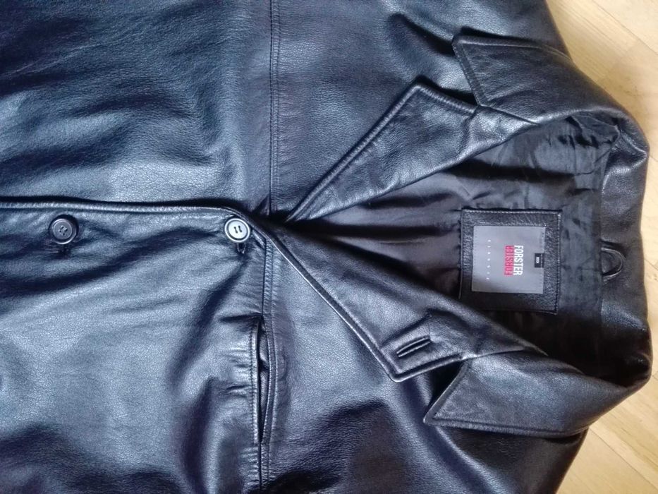 Męska kurtka skórzana XL/XXL skóra made ochnik 52/54