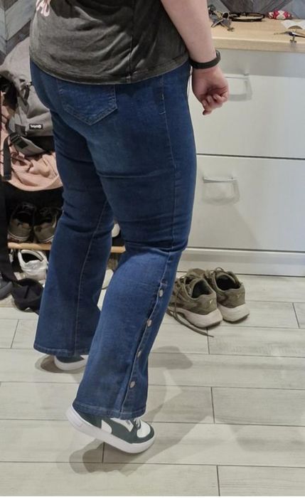 джинси кльош великий розмір