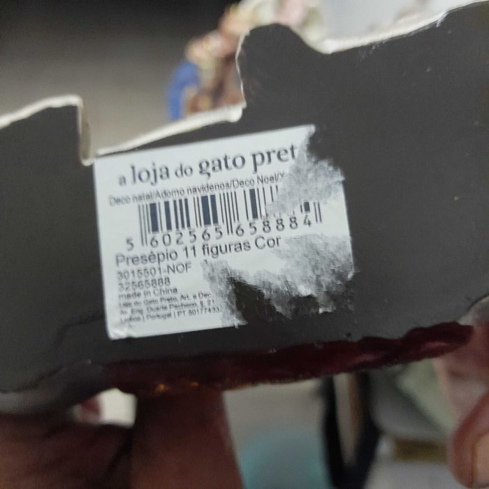 Presépio de 11 peças "Gato Preto"