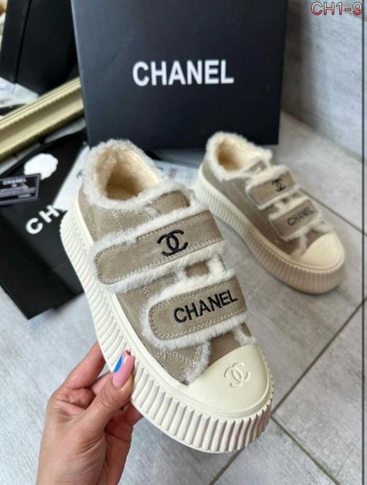 Кеди з Chanel 39 розмір осінь-зима