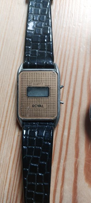 Zegarek elektroniczny vintage PRL