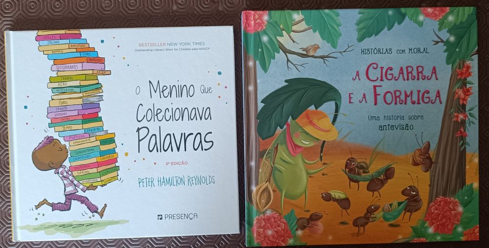 13 livros infantis de capa rija