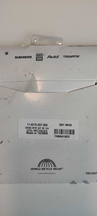 Vendo coroa Sram MTB SS Aço 104 BCD - Nova