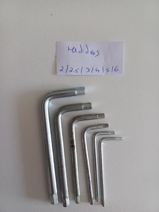 Various External Hex Keys64552567435779123
