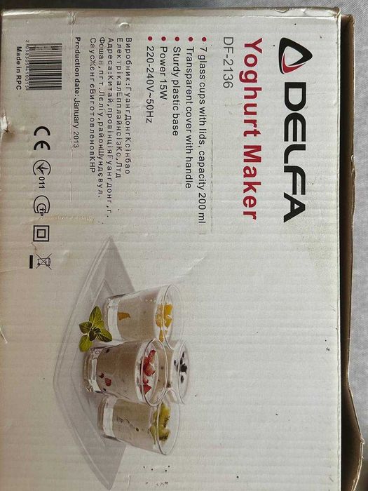 Йогуртница DELFA DF-2136