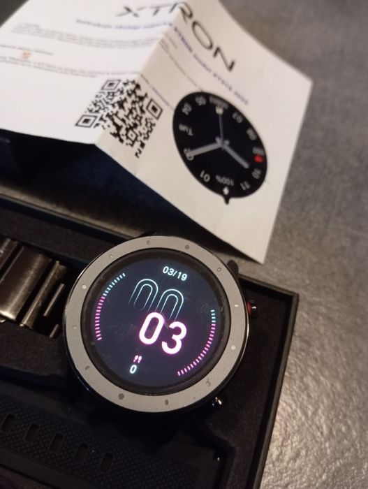 Zegarek XTRON xt91.22 męski smartwatch czarny