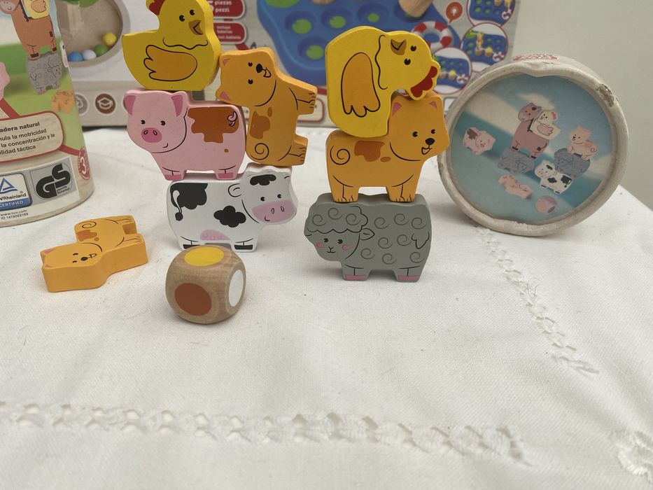 Montessori Brinquedos Visual Musical Letras