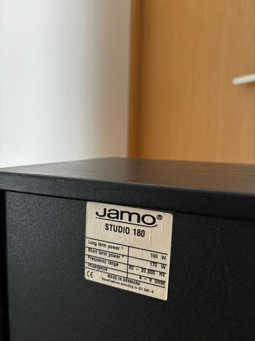 Wieża Technics (SL-PS770D + SA-EX510) + głośniki Jamo Studio 180