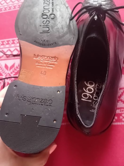Buty eleganckie męskie r.40 Luis Gonzalo