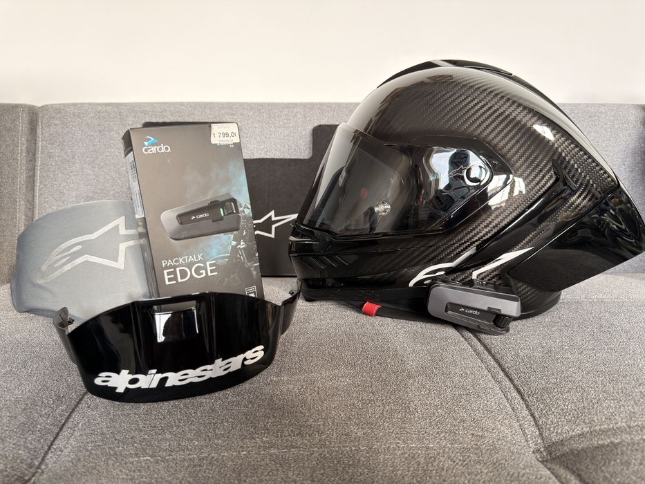 Alpinestars Supertech R10 + Cardo Edge
