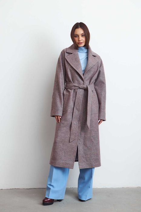 Пальто Италия Кашемир хит сезона Зима 2025 утеплено