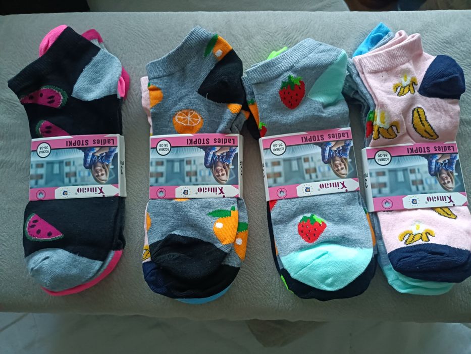 Skarpety damskie stopki 36-38