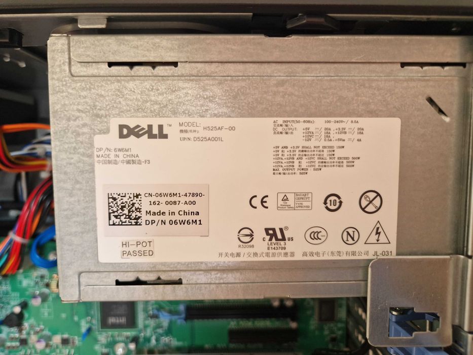 Dell T3500 Xeon W3690 12GB RAM NVidia Quadro 2000 stacja robocza