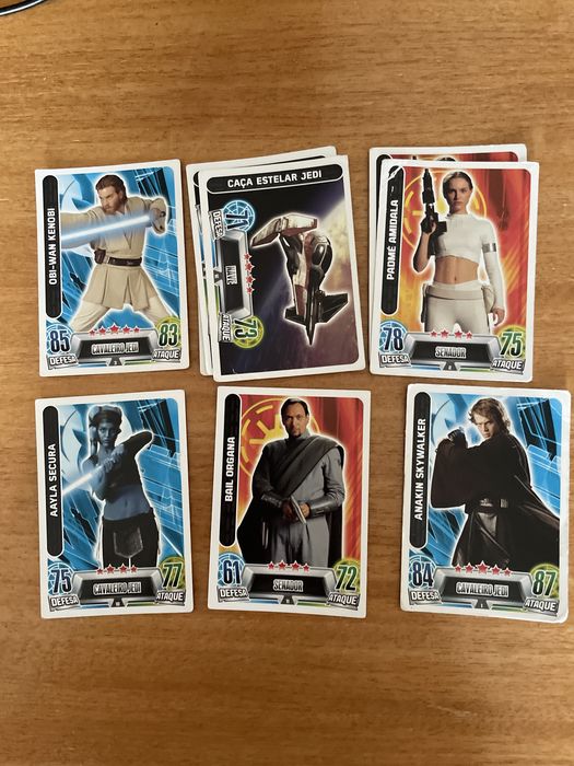 Cartas Star Wars Force Attax