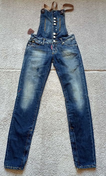 Dsquared2 Джинсовый комбинезон размер XS
