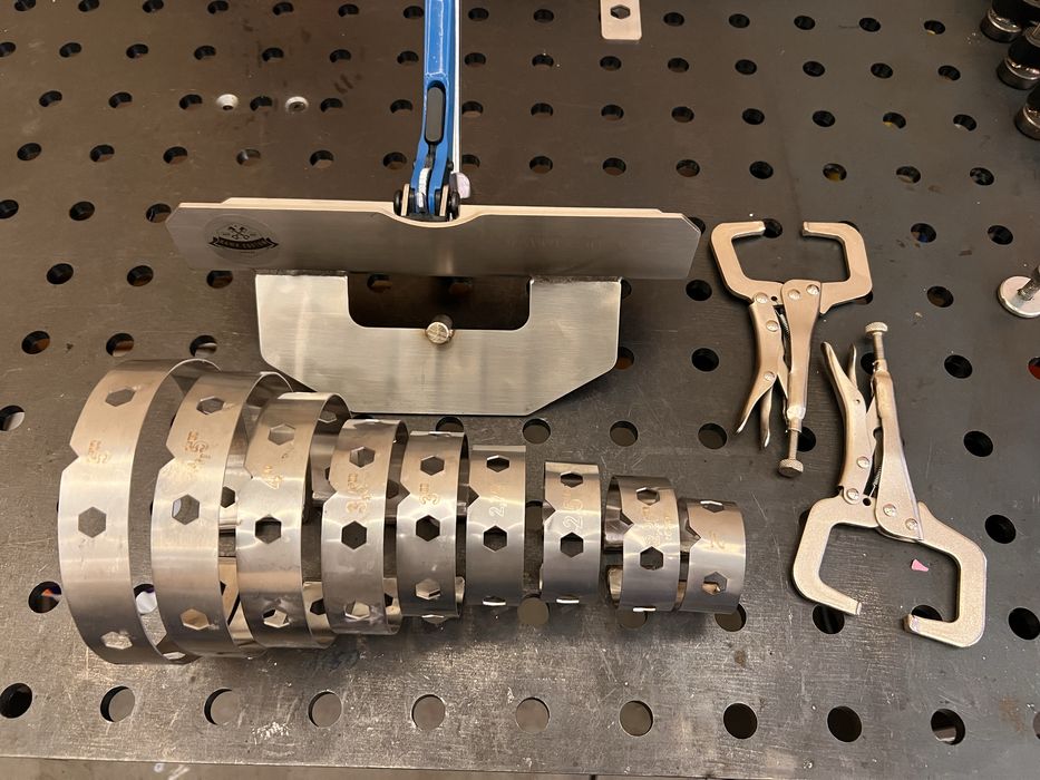 Opaska do wydechu Komplet opasek do budowy układów wydechowych