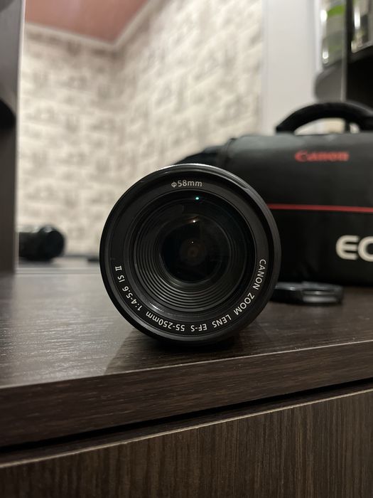 canon ef s 55 250mm - купити об'єктиви - Ціна на OLX.ua