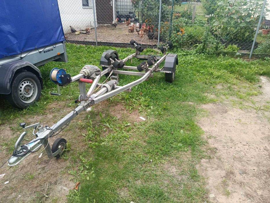 Przyczepka podłodziowa zarejstrowana