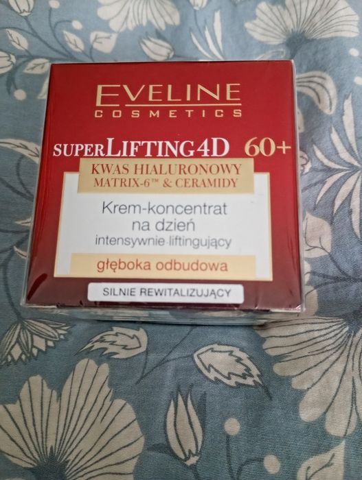 Krem Eveline 60 + dla cery dojrzałej 50 ml nowy tanio.