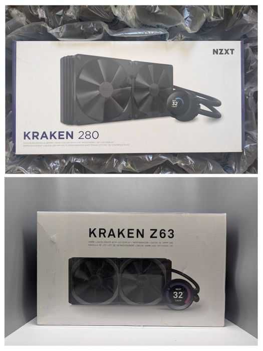 NZXT Kraken 280 / NZXT Kraken Z63 нова в блістері