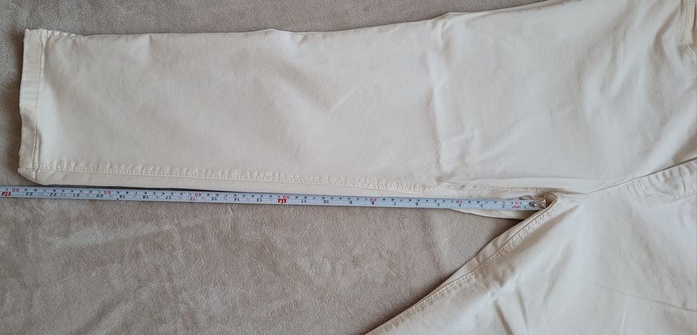 C&A Jessica Samira Stretch beżowe spodnie damskie 42 XL