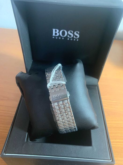 Relógio Hugo Boss Prateado & Preto