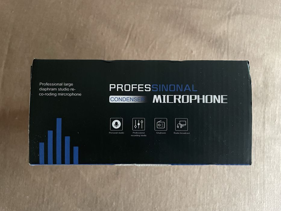 Microfone Profissional - Excelente - Novo