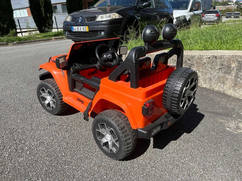 Jeep Wrangler Rubicon Elétrico Infantil – Bateria Nova + Comando