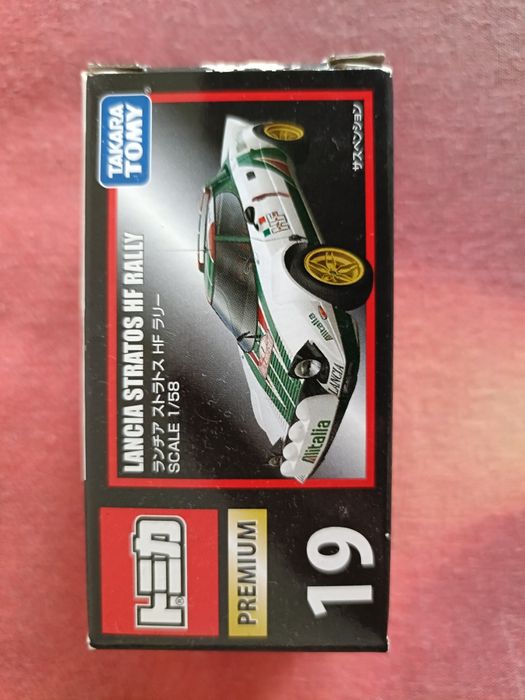 Tomica Premium Lancia Stratos HF Rally Alitalia