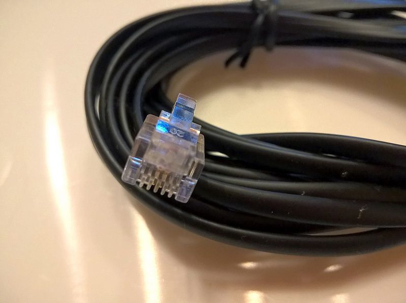 Cabo de telefone fixo