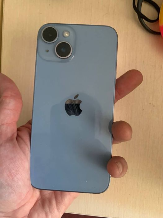 Iphone 14 blue 256 gb e-sim neverlock коробка шнур