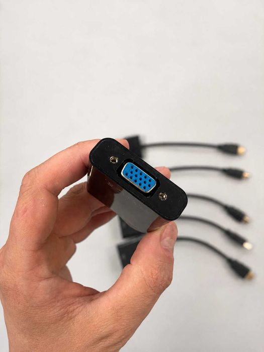 Adapter HDMI do VGA / przejściówka - 1 sztuka