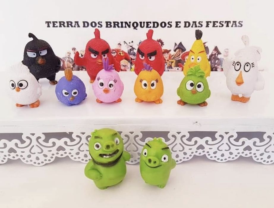 Conjunto 12 pcs Angry Birds (Portes Incluidos)