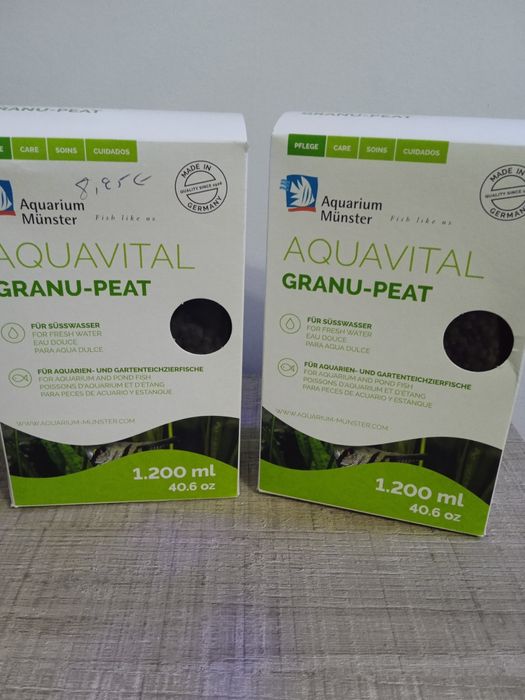 Turfa em granulado para aquario