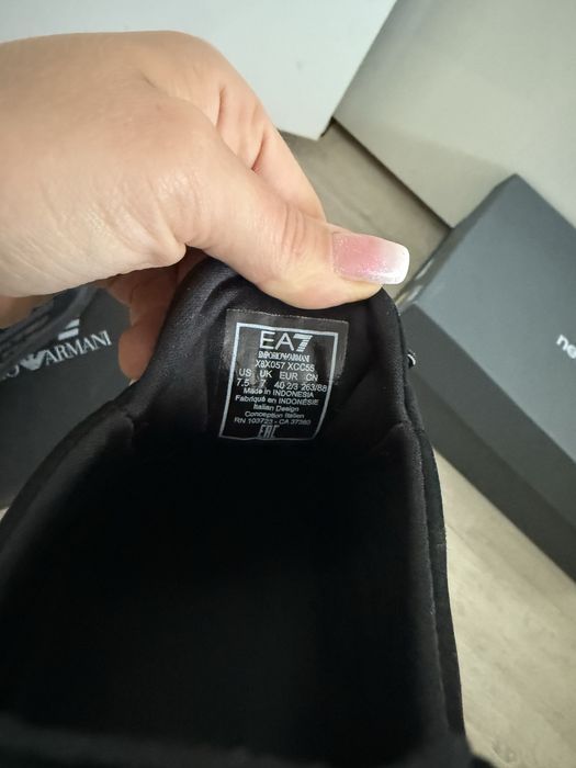 Sneakersy buty adidasy Ea7  emporio armani 40 2/3