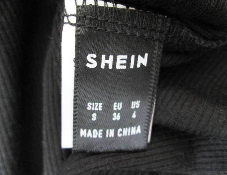 Shein dopasowana prążkowana spódniczka vintage XS S 34 36