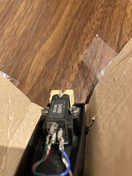 Headshell Ortofon com Shure M91ED