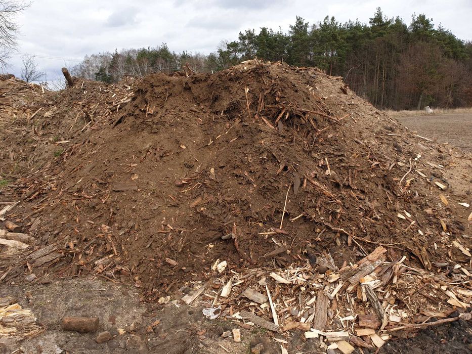 Biomasa, Odpady drzewne kora + trocina, zrębki, pod borówkę