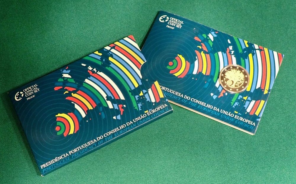 Moeda 2 Euros 2007 " Presidência Portuguesa UE " Prata Proof