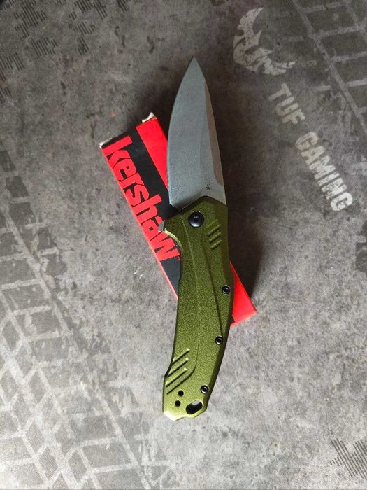 Брелок компактний EDC легкий фіксед фултанг фліппер фолдер складень Kershaw один лот