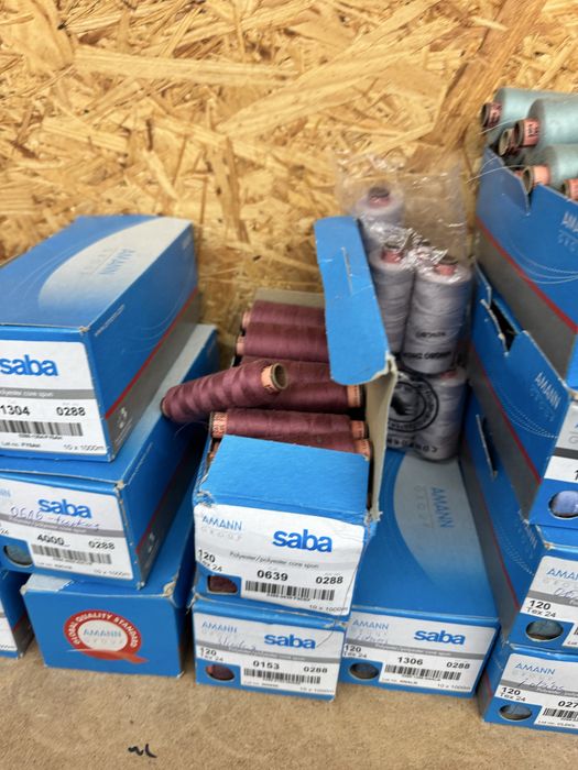 Nici Amann Saba C 120 nawoj 5000 szpulki rozne kolory
