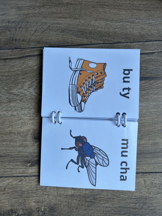 Książka Nauka mowy wyrazy 2 sylabowe