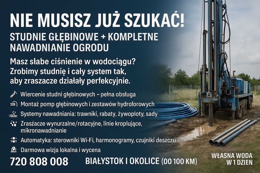 Wiercenie Studni