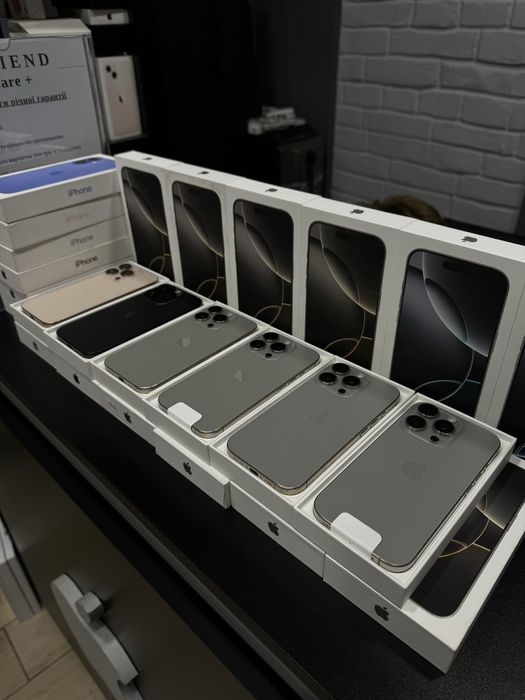 Нові open/box iphone 16 pro/pro max 128/256gb all color + гарантія
