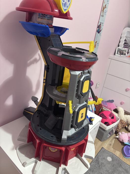 Psi patrol baza kosmo pieski mighty pups duża