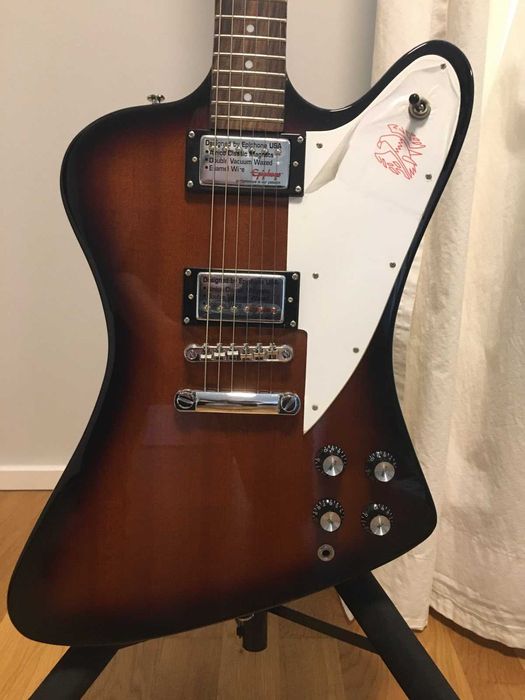 Epiphone Firebird Custom Shop 2006 Korea НОВАЯ! +чехол Gibson Firebird