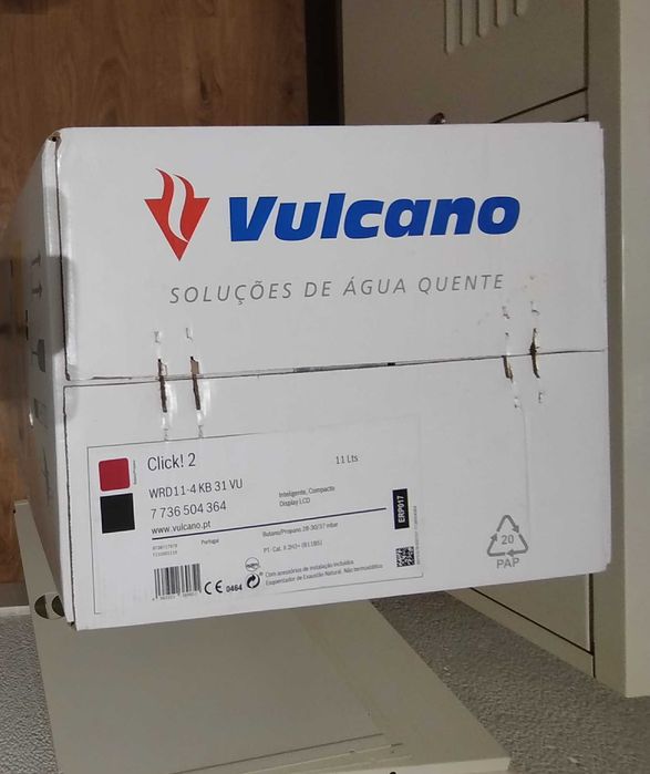 Esquentador novo ainda na caixa - Vulcano