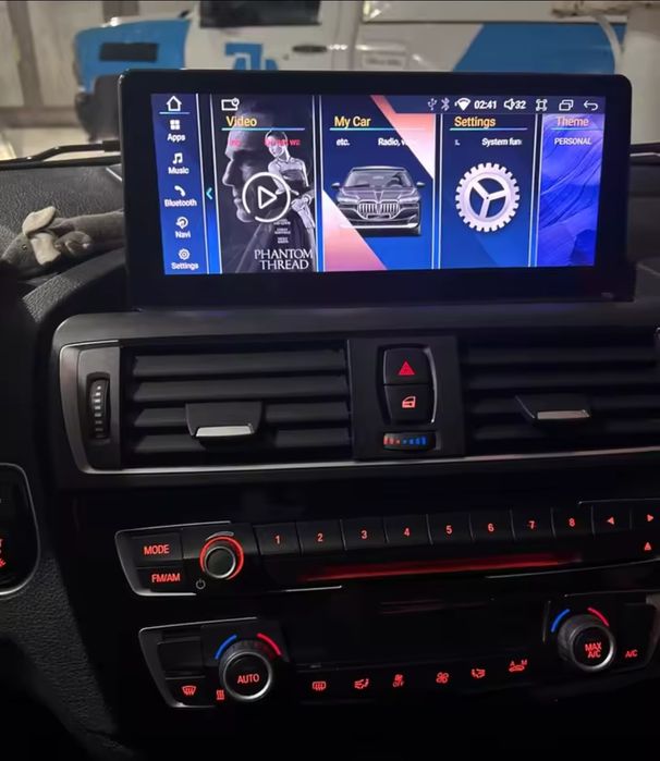 Tela Android 14 com GPS BMW F20 F21 F22 F23 (Artigo Novo)